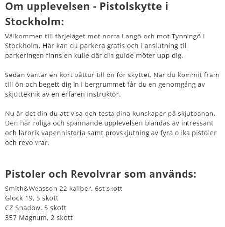 event info